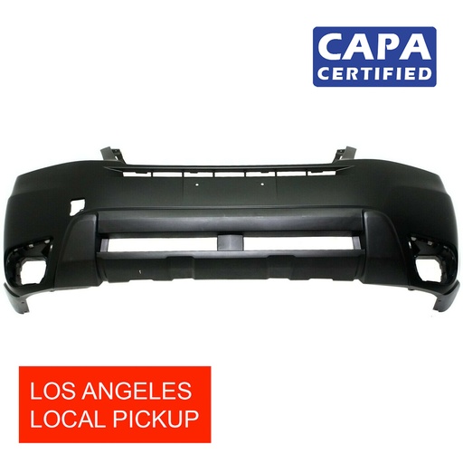 [SU1000173C] Front Bumper Cover for 2014-2016 Subaru Forester w/Fog Holes 57704SG001 CAPA