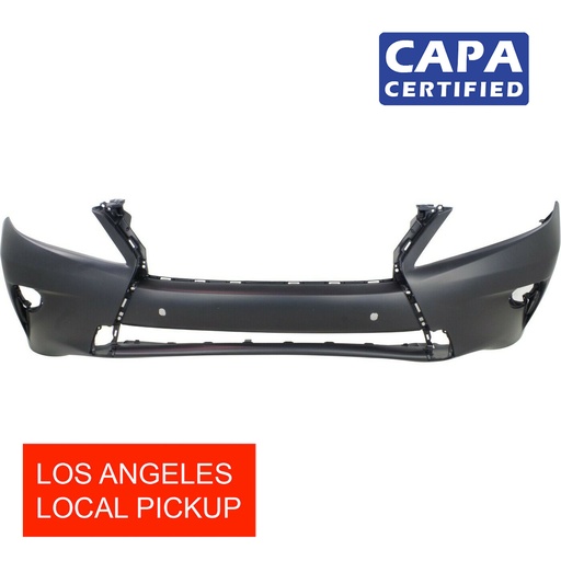 [LX1000248C] Front Bumper Cover for 2013-2015 Lexus RX350 RX450h Jpn Built w/Park Holes CAPA