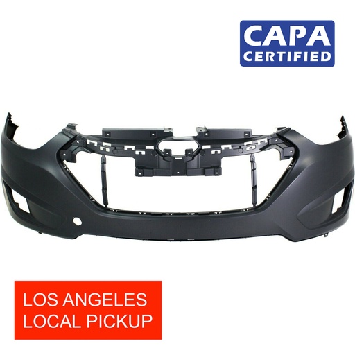[HY1000182C] Front Bumper Cover For 2010-2015 Hyundai Tucson GL GLS L SE w/Fog holes CAPA