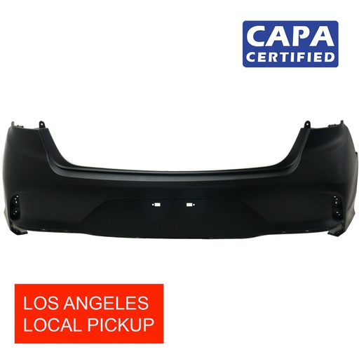 [HY1100218C] Primed Rear Bumper Cover for 2018-2019 Hyundai Sonata SE SEL GL GLS Eco CAPA