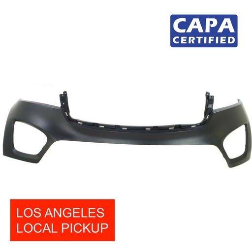 [KI1014101C] Primed Front Upper Bumper Cover for 2016-2018 Kia Sorento EX L LX Sport CAPA