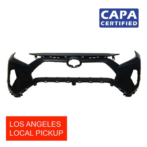 [TO1000449C] Primed Front Bumper Cover for 2019-2022 Toyota RAV4 Hybrid Le XLE Limited CAPA