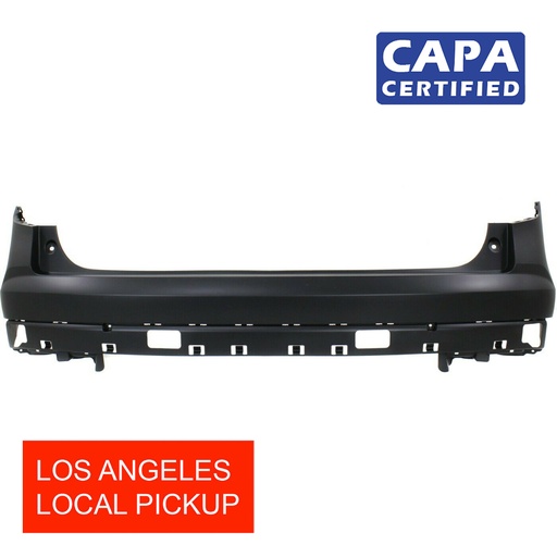 [HO1114104C] Primed Rear Upper Bumper Cover for 2016-2018 Honda Pilot LX EX-L EX Elite CAPA