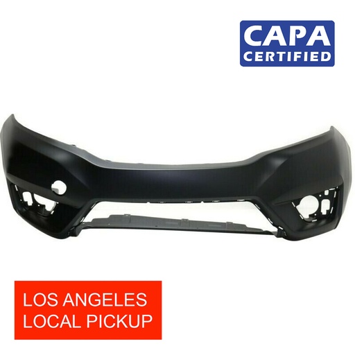 [HO1000297C] Primed Front Bumper Cover for 15-17 Honda Fit EX EX-L Cool Fun Hit LX SE CAPA