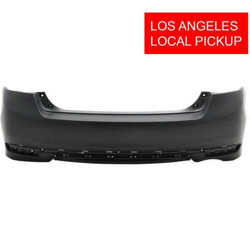 [HO1100290] Rear Bumper Cover for 2016 2017 Honda Accord 2.4L Sedan 16 17 EX LX EX-L