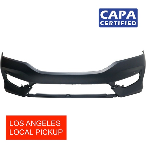 [HO1000303C] Primed Front Bumper Cover for 2016-2017 Honda Accord Sedan HO1000303C CAPA