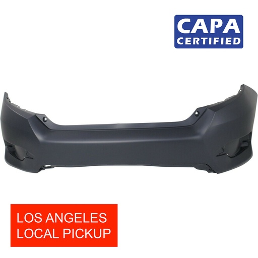 [HO1100296C] Primed Rear Bumper Cover for 2016-2020 Honda Civic Sedan HO1100296C CAPA