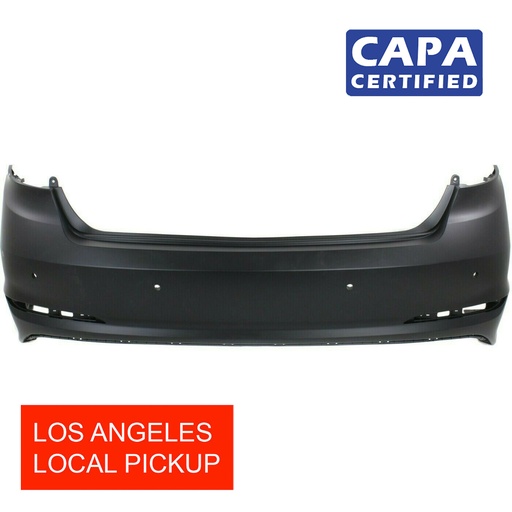 [HY1100206C] Rear Bumper Cover for 2015-2017 Hyundai Sonata W/Park Ast HY1100206C CAPA