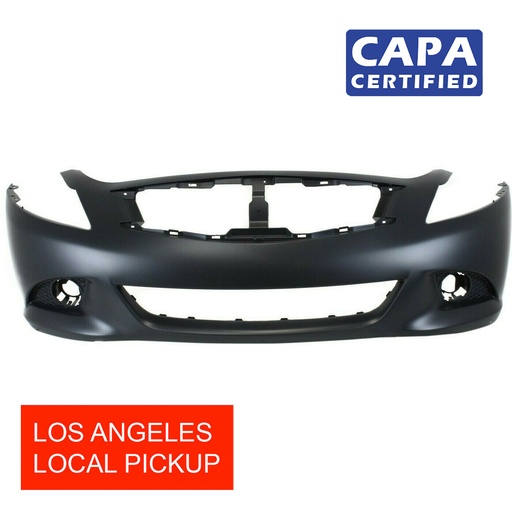 [IN1000246C] Primed Front Bumper Cover for 2010-2015 Infiniti G37, G25, Q40 IN1000246C CAPA