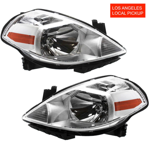 [NI250-165] Left, Right Set HeadLight for NISSAN VERSA 2007-2012 NI2503165 NI2502165