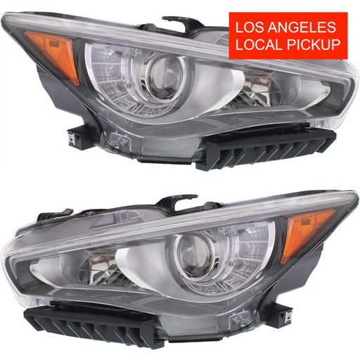 [IN250-157] Left, Right Set HeadLight for INFINITI Q50 2014-2017 IN2502157 IN2503157