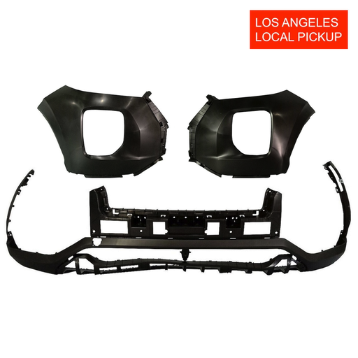 [HY101-100K4] Front Bumper Cover Kit For 2020-2022 Hyundai Palisade W/O Park Hls HY1015114
