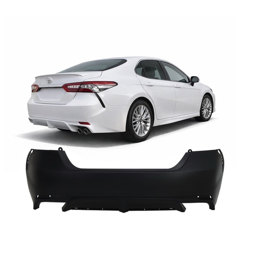 [TO1100335] Rear Bumper Cover for Toyota Camry 2018-2024 Primed 52159-0X915, TO1100335