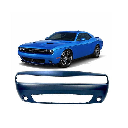 [CH1000A20] Front Bumper Cover for Dodge Challenger 2015-2023 Primed 68258730AB, CH1000A20