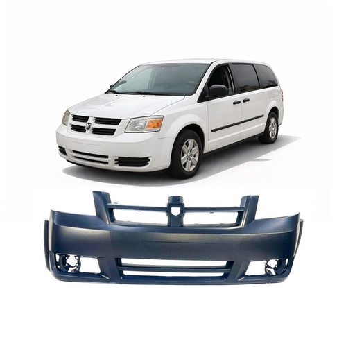 [CH1000924] Front Bumper Cover for Dodge Grand Caravan 2008-2010 1AG01TZZAB, CH1000924