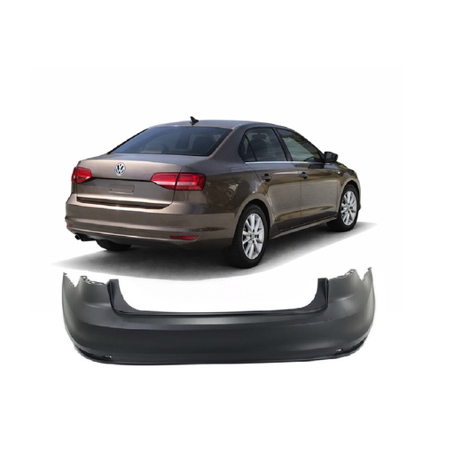 [VW1100208] Rear Bumper Cover for Volkswagen Jetta 2015-2018 5C6807421HGRU, VW1100208