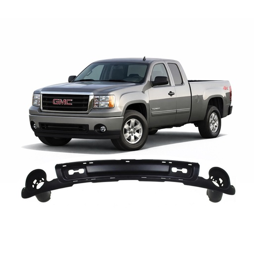 [GM1092219] Front Lower Bumper Cover for GMC Sierra 1500 2007-2013 Air Dam Deflector Valance