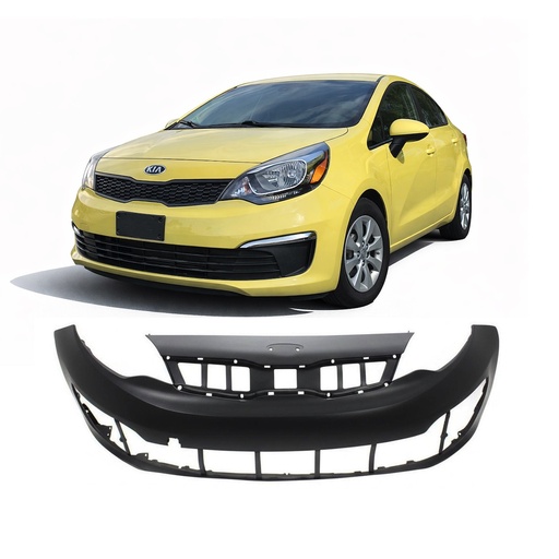 [KI1000177] Front Bumper Cover for Kia Rio 2016-2017 Primed LX EX SX, 865111W500, KI1000177