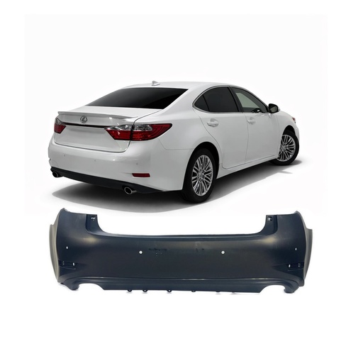 [LX1100161] Rear Bumper Cover for Lexus ES350 2013-2015 Primed 3.5L 52159-33953, LX1100161