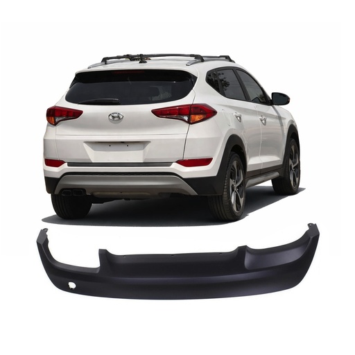[HY1195131] Rear Bumper Cover for Hyundai Tucson 2016-2018 Textured 86670-D3100, HY1195131