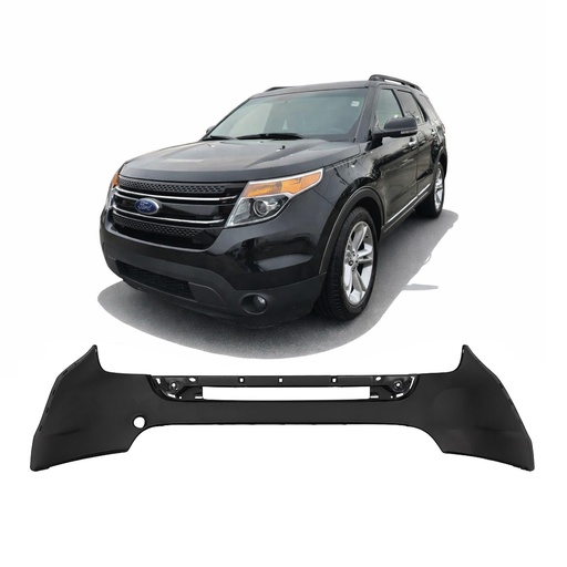 [FO1014109] Front Upper Bumper Cover For Ford Explorer 2011-2015 BB5Z17D957APTM