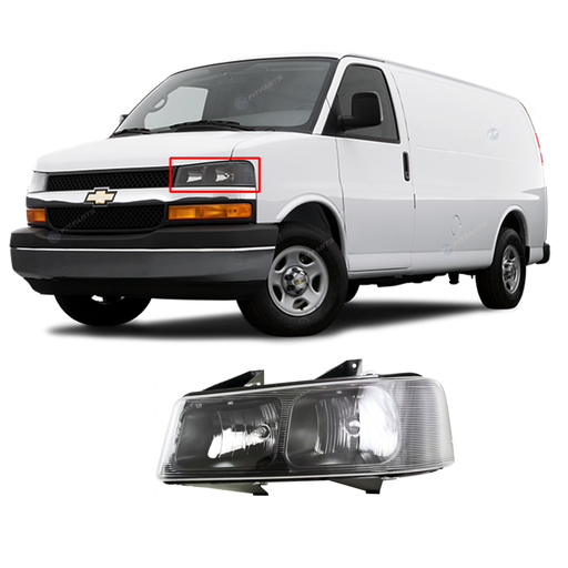 [GM2502233] Left Driver Side HeadLight for Chevrolet Express 2003-2023 GM2502233 15879433
