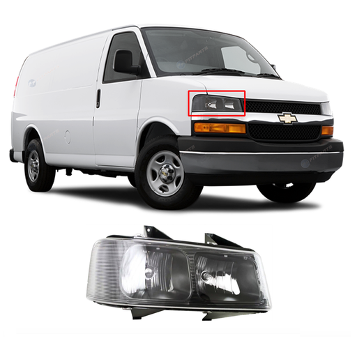[GM2503233] Passenger Side HeadLight for Chevrolet Express 2003-2023 GM2503233 15879432