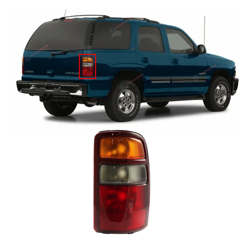 [GM2801143] Right Passenger Side TailLight for Chevrolet Suburban Tahoe 2000-2003 GM2801143