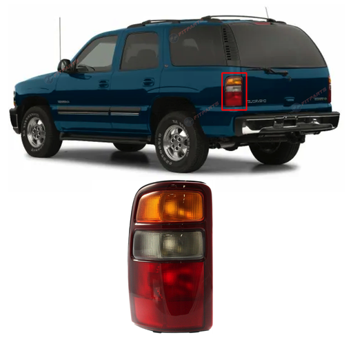 [GM2800143] Left Driver Side TailLight for Chevrolet Suburban Tahoe 2000-2003 GM2800143