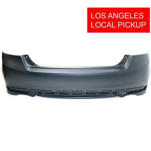 [HO1100291] Rear Bumper Cover for 2016-2017 Honda Accord EX-L Sport SE w/o Parking aid holes