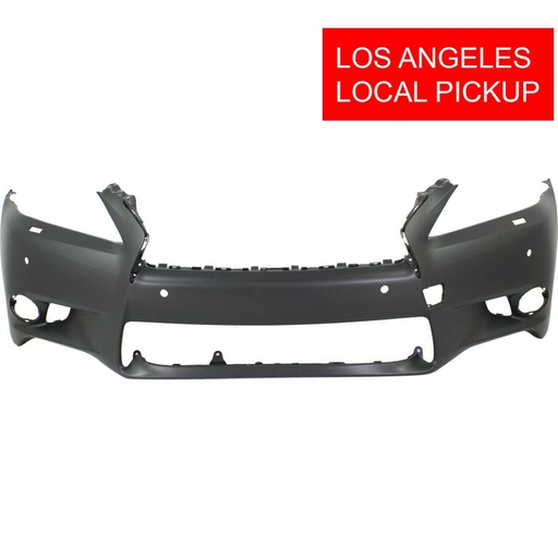 [LX1000231] Front Bumper Cover for 2013 Lexus GS350 GS450h w/Fog Light Washer Park Aid Holes