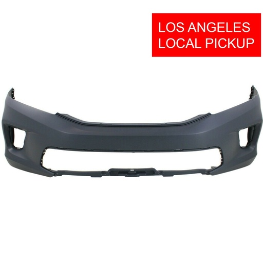 [HO1000291] Front Bumper Cover For 2013 2014 2015 Honda Accord Coupe EX LX W Fog Light hole