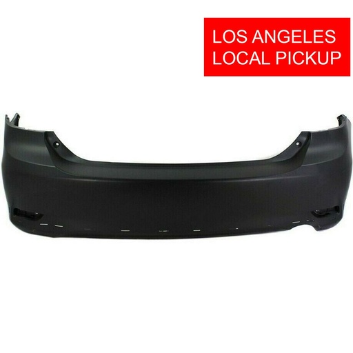 [TO1100288] Rear Bumper Cover For 2011-2013 Toyota Corolla S XRS Models USA Built