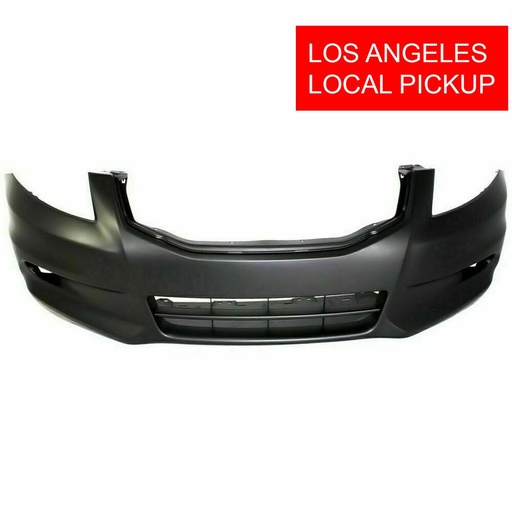 [HO1000279] Front Bumper Cover For 2011-2012 Honda Accord Sedan w fog light/ spoiler holes