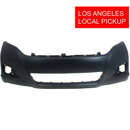 [TO1000354] Front Bumper Cover for 2009-2016 Toyota Venza w Fog Light holes 521190T900
