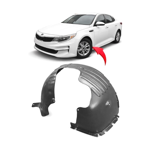 [KI1248145] Front Left Driver Side Fender Liner for Kia Optima 2016-2018 KI1248145