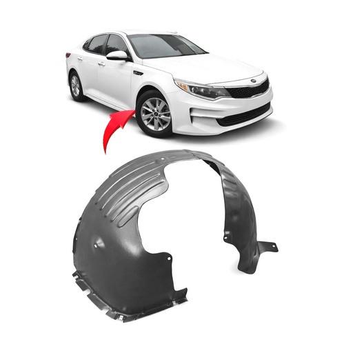 [KI1249145] Front Right Passenger Side Fender Liner for Kia Optima 2016-2018 KI1249145