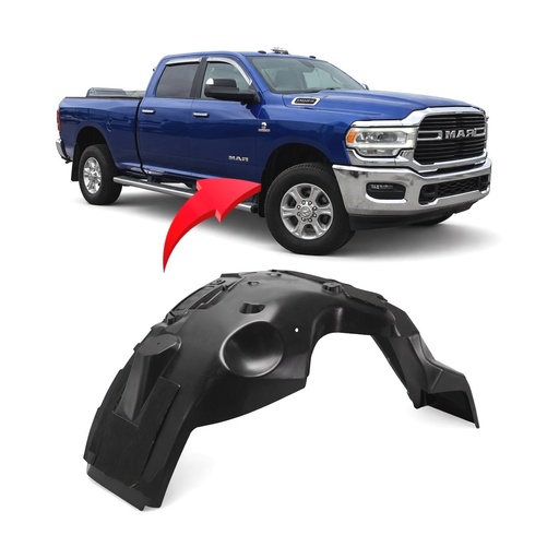 [CH1249208] Front Right Passenger Side Fender Liner for Ram 2500 2019-2024 CH1249208