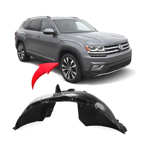 [VW1249144] Front Right Passenger Side Fender Liner for Volkswagen Atlas 2018-2023 VW1249144