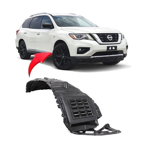 [NI1249152] Front Right Passenger Side Fender Liner for Infiniti QX60 2015-2020 NI1249152