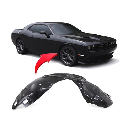 [CH1249173] Front Right Passenger Side Fender Liner for Dodge Challenger 2015-2023 CH1249173