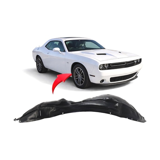 [CH1249172] Front Right Passenger Side Fender Liner for Dodge Challenger 2015-2023 CH1249172