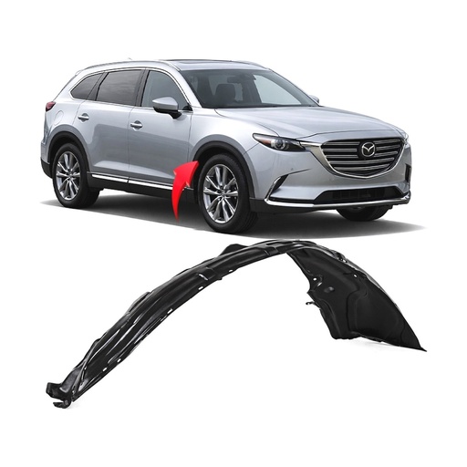 [MA1249144] Front Right Passenger Side Fender Liner for Mazda CX-9 2010-2015 MA1249144