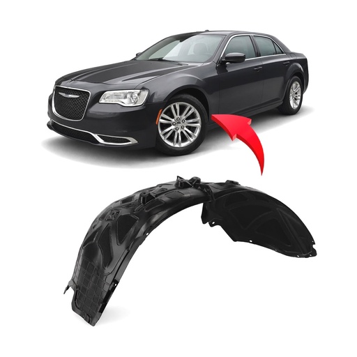 [CH1248185] Front Left Driver Side Fender Liner for Chrysler 300 2015-2023 CH1248185