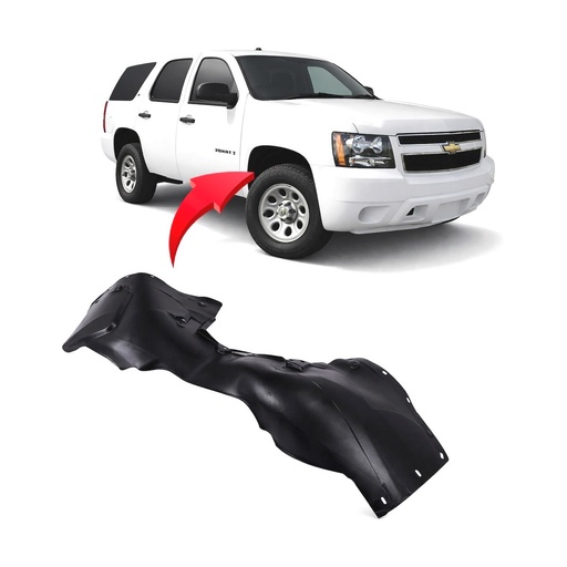 [GM1251123] Front Passenger Fender Liner for Chevrolet Suburban 1500 2007-2014 GM1251123