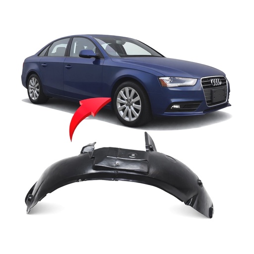 [AU1249128] Front Right Passenger Side Fender Liner for Audi A4 2013-2016 AU1249128