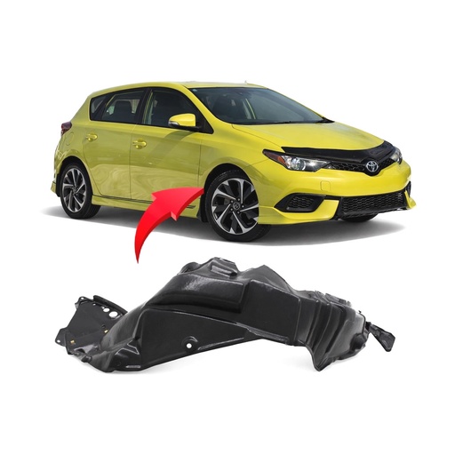 [TO1249216] Front Passenger Side Fender Liner for Toyota Corolla iM 2016-2018 TO1249216