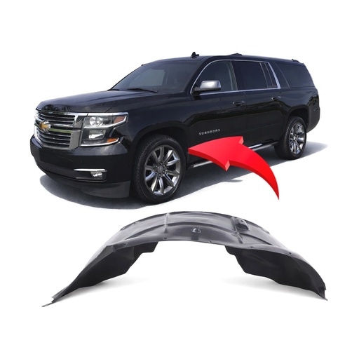 [GM1248243] Front Left Driver Side Fender Liner for Chevrolet Suburban 2015-2020 GM1248243