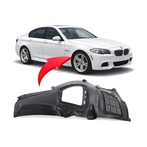 [BM1249123] Front Right Passenger Side Fender Liner for BMW 520i 2011-2016 BM1249123