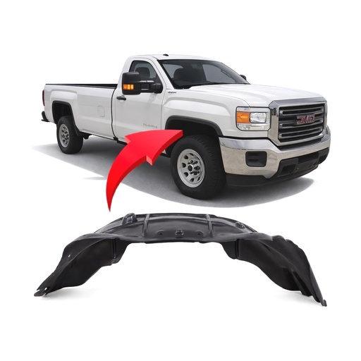[GM1249245] Front Passenger Side Fender Liner for GMC Sierra 2500 HD 2015-2019 GM1249245